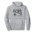 WNBA Official Las Vegas Aces 2025 Champions Parade Time Pullover Hoodie