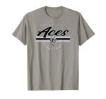 WNBA Las Vegas Aces Off The Bench T-Shirt, Men, Slate Grey, Large
