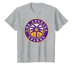 WNBA Los Angeles Sparks Logo T-Shirt, Youth, Heather Grey, Medium
