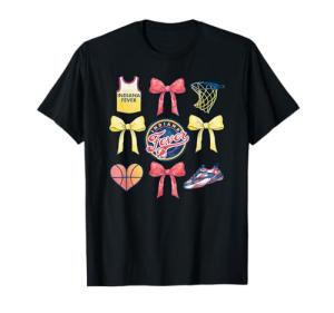 WNBA Indiana Fever Bow Grid T-Shirt