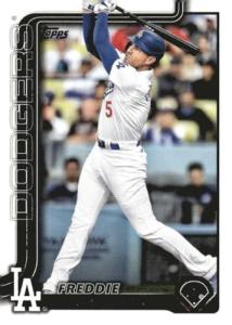 2025 TOPPS #239 FREDDIE FREEMAN LOS ANGELES DODGERS BASEBALL OFFICIAL TRADING CARD OF MLB