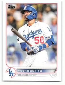2022 Topps #50 Mookie Betts NM-MT Dodgers