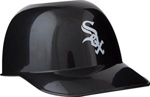 Official MLB Mini Baseball Helmet 8oz Ice Cream/Snack Bowls, 1 Count, Chicago White Sox