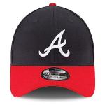 New Era MLB 2-Tone Team Classic 39THIRTY Stretch Flex Fit Hat Cap (as1, Alpha, s, m, Atlanta Braves)