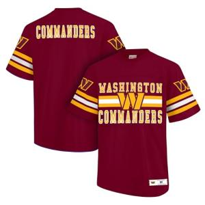 Ultra Game Adults NFL Official Soft Mesh Vintage Beast Mode T-Shirt, Washington Commanders, Team Color, X-Large