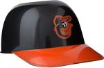 Official MLB Mini Baseball Helmet 8oz Ice Cream/Snack Bowls, 1 Count, Baltimore Orioles