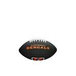 WILSON Sporting Goods NFL Cincinnati Bengals Team Logo Football , Black, Mini Size