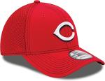 New Era MLB 39Thirty Neo Team Color Primary Logo Strech Fit Flex Baseball Cap Hat - Cincinnati Reds Red - Large-X-Large