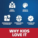 Masterpieces Officially Licensed NFL Buffalo Bills Spot It Game for Kids and Adults