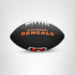 WILSON Sporting Goods NFL Cincinnati Bengals Team Logo Football , Black, Mini Size