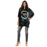 Littlearth NFL Jacksonville Jaguars Caftan Flower, Team Color, 32" x 42"