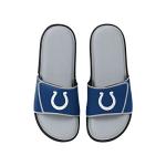FOCO Indianapolis Colts NFL Mens Foam Sport Slide - XL
