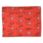 Littlearth NFL San Francisco 49ers Sheer Infinity Scarf, Team Color, 70” x 25”