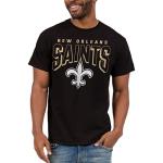 Junk Food NFL - New Orleans Saints - Bold Logo - Officially Licensed Adult Short Sleeve Fan Tee for Men and Women
