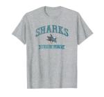 San Jose Sharks Vintage Hockey Gray NHL Officially Licensed T-Shirt
