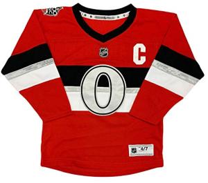 Erik Karlsson Ottawa Senators Red Toddler Home 100 Classic Replica Jersey (2T-4T)