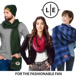 Littlearth NFL San Francisco 49ers Sheer Infinity Scarf, Team Color, 70” x 25”