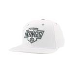 Los Angeles Kings NHL Officially Licensed Adjustable Snapback Hat Flat Bill Z11 Pop White