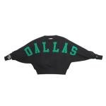 Pro Standard Womens NHL Dallas Stars Wingspan Crewneck Sweatshirt Black L