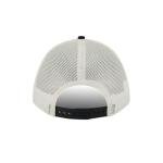 New Era MLB Chrome Arch 9FORTY M-Crown A-Frame Cooperstown Trucker Mesh Adjustable Snapback Hat One Size Fits All - Colorado Rockies - Black