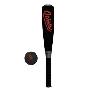 Franklin Sports Baltimore Orioles Foam Bat & Ball Set - Soft Jumbo Team Baseball Bat and Ball Team Logo - MLB Official Licensed Product