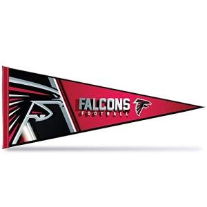 Rico Industries NFL Football Atlanta Falcons Primary 12" x 30" Felt Wall Décor Pennant - Great for Home/Bed Room/Man Cave Décor