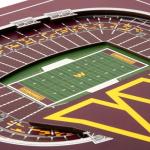 YouTheFan Officially-licensed NFL Washington Commanders Stadium Series 3D Wall Art - multi-layer team stadium replica, detailed sports fan gift, indoor decor