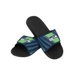 FOCO Seattle Seahawks NFL Mens Legacy Sport Slide - L