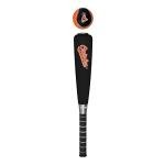 Franklin Sports Baltimore Orioles Foam Bat & Ball Set - Soft Jumbo Team Baseball Bat and Ball Team Logo - MLB Official Licensed Product
