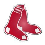 FANMATS 60398 - MLB - Boston Red Sox Embossed Color Emblem | Red Socks Primary Logo