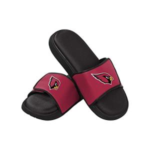 FOCO Arizona Cardinals NFL Mens Foam Sport Slide - L