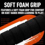 Franklin Sports Baltimore Orioles Foam Bat & Ball Set - Soft Jumbo Team Baseball Bat and Ball Team Logo - MLB Official Licensed Product