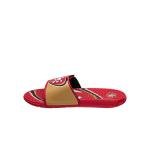 FOCO San Francisco 49ers NFL Mens Colorblock Big Logo Gel Slides - S