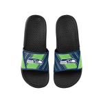 FOCO Seattle Seahawks NFL Mens Legacy Sport Slide - L