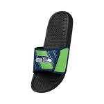 FOCO Seattle Seahawks NFL Mens Legacy Sport Slide - L