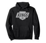 Los Angeles Kings Icon Black Officially Licensed Pullover Hoodie