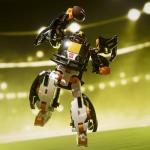 Transformers NFL Pittsburgh Steelers Steelsmash 5.5-Inch Action Figure Changes from Robot to Helmet, Football Toys for Ages 8+