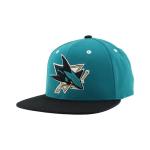 San Jose Sharks NHL Officially Licensed Adjustable Snapback Hat Flat Bill Z11 Icon Two Color