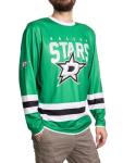 NHL Men's Game Day Long Sleeve Performance Loose Fit Rash Guard (Dallas Stars, X-Large)