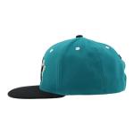 San Jose Sharks NHL Officially Licensed Adjustable Snapback Hat Flat Bill Z11 Icon Two Color