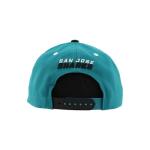 San Jose Sharks NHL Officially Licensed Adjustable Snapback Hat Flat Bill Z11 Icon Two Color