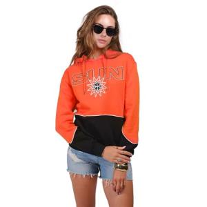Ultra Game WNBA Official Womens Super Soft Stellar Hoodie Sweatshirt, Connecticut Sun, Team Color, Small