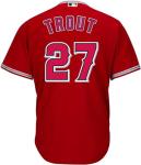 Outerstuff Mike Trout Los Angeles Angels MLB Kids 4-7 Alternate Player Jersey (Size: 5-6, Red)