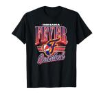WNBA Official Indiana Fever Super Fan T-Shirt, Men, Black, XX-Large