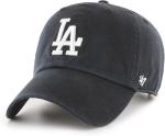 47 MLB Unisex-Adult Alternate Color Clean Up Adjustable Hat Cap - One Size (US, Alpha, One Size, Los Angeles Dodgers Black White)