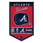 WinCraft Atlanta Braves Heritage History Banner Pennant, 15x24"