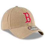 New Era Boston Red Sox MLB 9Twenty Core Classic Twill Adjustable Khaki Hat