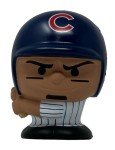 Party Animal MLB Jumbo Squeezymates Chicago Cubs Baez Squeezy Figurine, Team Colors, 5" Tall