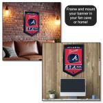 WinCraft Atlanta Braves Heritage History Banner Pennant, 15x24"