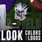 NFL Baltimore Ravens Youth Medium Receiver Gloves